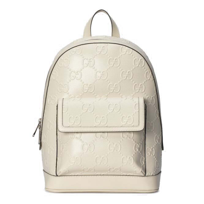 G*u*i gg embossed backpack  658579  (37*27*13cm)